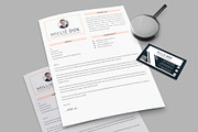 Resume Template and Cover Letter, a Resume Template by designvillage (Thumbnail 4 of 13)