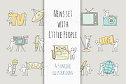 News objects with People, an Icon by Sapunkele (Thumbnail 1 of 3)