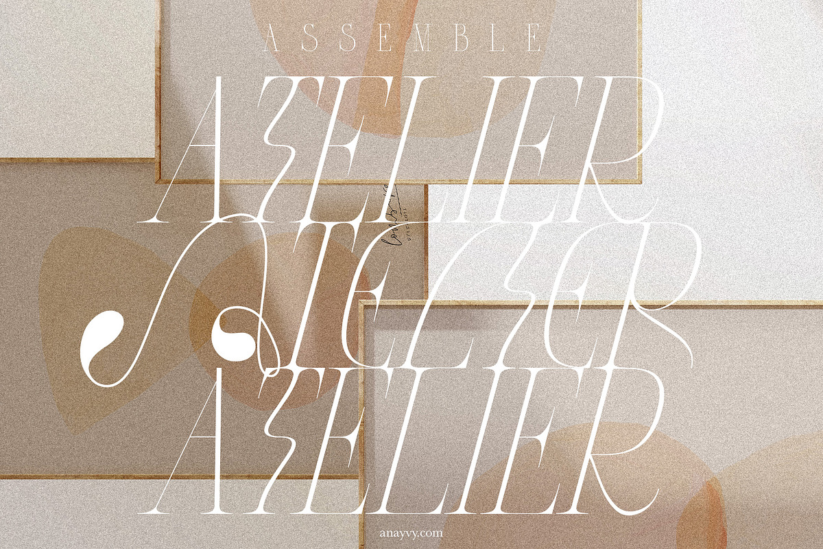 CYTRONI Modern Mix Font Duo, a Serif Font by ana & yvy (Photo 23 of 34)