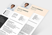 Professional Resume CV Template, a Resume Template by iDoodle Studio (Thumbnail 4 of 5)