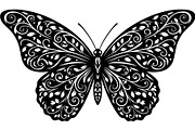 Beautiful Butterfly Silhouette, an Object Graphic by Designer_Momina (Thumbnail 4 of 20)