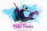 Color Powder Photoshop Overlays, a Plug-in Add-On by FixThePhoto (Thumbnail 1 of 34)