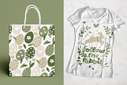 EASTER set. Patterns and postcards, a Pattern Graphic by pineart (Thumbnail 5 of 6)