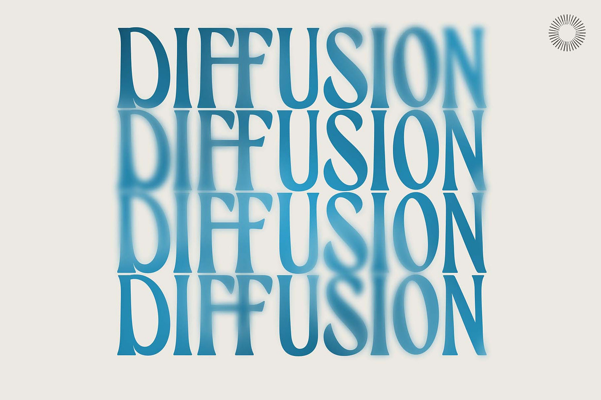 Midnight blue -Retro and psychedelic, a Serif Font by Setara Langit CreativeStd (Photo 7 of 10)
