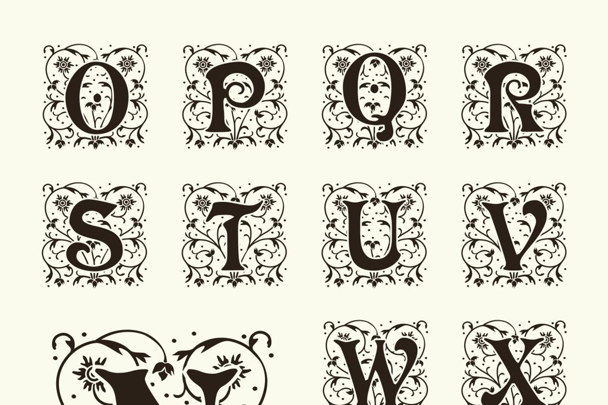 26 monogram with capital letters, a Branding & Logo Template by Pgmart (Photo 6 of 7)