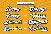 Syndicate - Retro Bold Script Font, a Script Font by Arendxstudio (Thumbnail 5 of 9)
