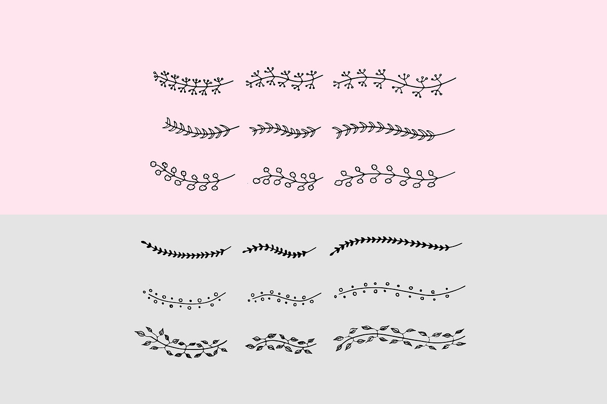 Floral Autumn Vector Patterns, a Pattern Graphic by Chimerique (Photo 8 of 8)