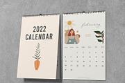 Minimalist Calendar Template 2022, a Stationery Template by Emilly Studio (Thumbnail 3 of 3)