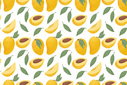 Mango hand drawn clip art, a Food Illustration by Thkatefox (Thumbnail 5 of 6)