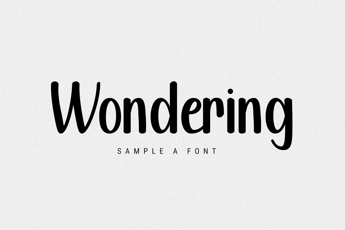 Wonderland - Handwritten font, a Script Font by Fontcastle (Photo 2 of 9)