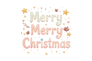 Merry Christmas Quote designs, a Seasonal Illustration by Creative design (Thumbnail 6 of 7)