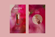 Dreamy Romantic Floral Backgrounds, a Background Graphic by eclosque (Thumbnail 8 of 27)