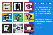 Instagram Video Photoshop Templates, a Social Media Template by Brandspark (Thumbnail 4 of 10)