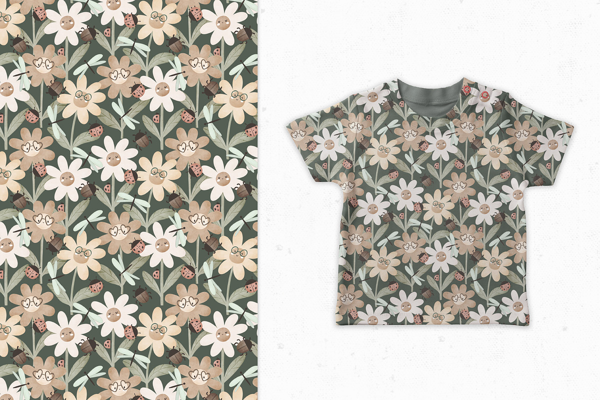 Flowers, a Pattern Graphic by AnnieArt (Photo 3 of 4)