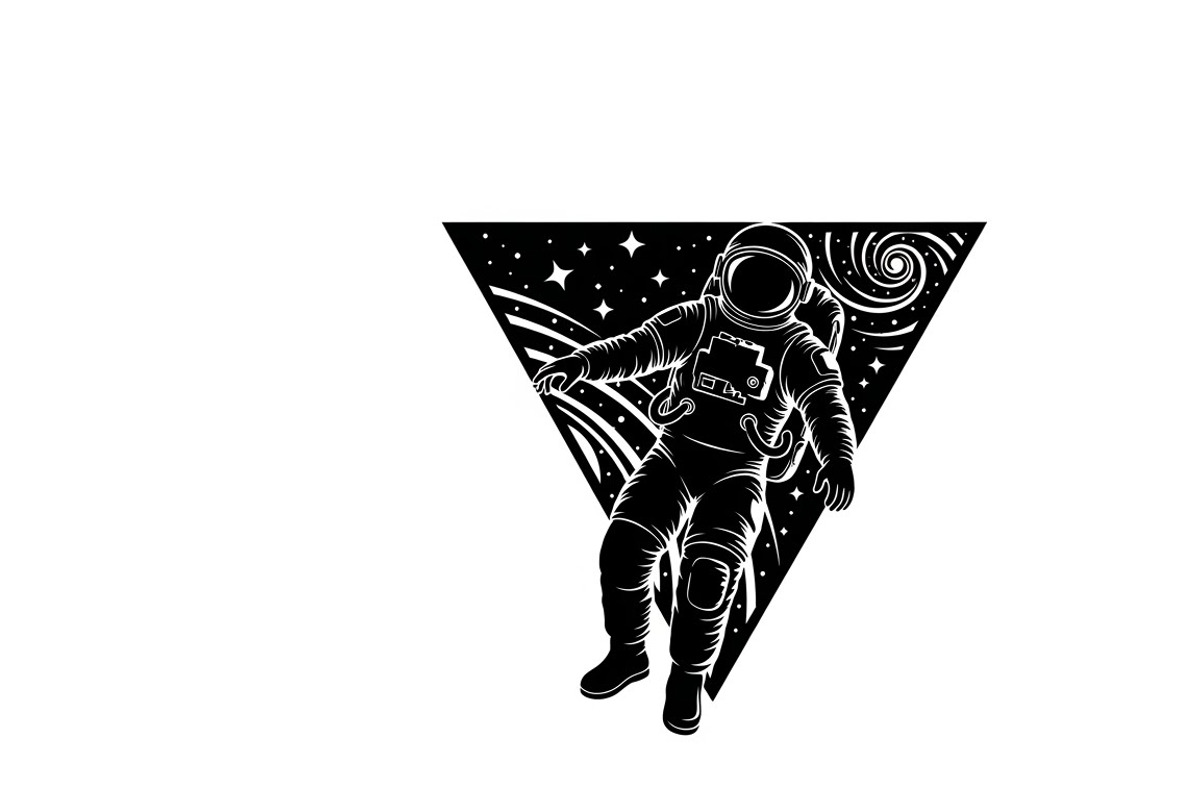 This vector astronaut artwork, an Illustration by Amazin_art (Photo 4 of 30)