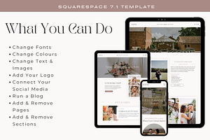 Squarespace Template: Sofia