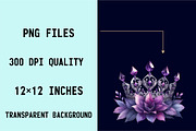 Purple Diamond Queen Tiara Sublimat, an Illustration by SVGArt (Thumbnail 8 of 9)