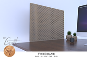 Laser cut files Peg Board 12 Size, a Templates & Theme by StanleyTirtoutomo (Thumbnail 1 of 8)
