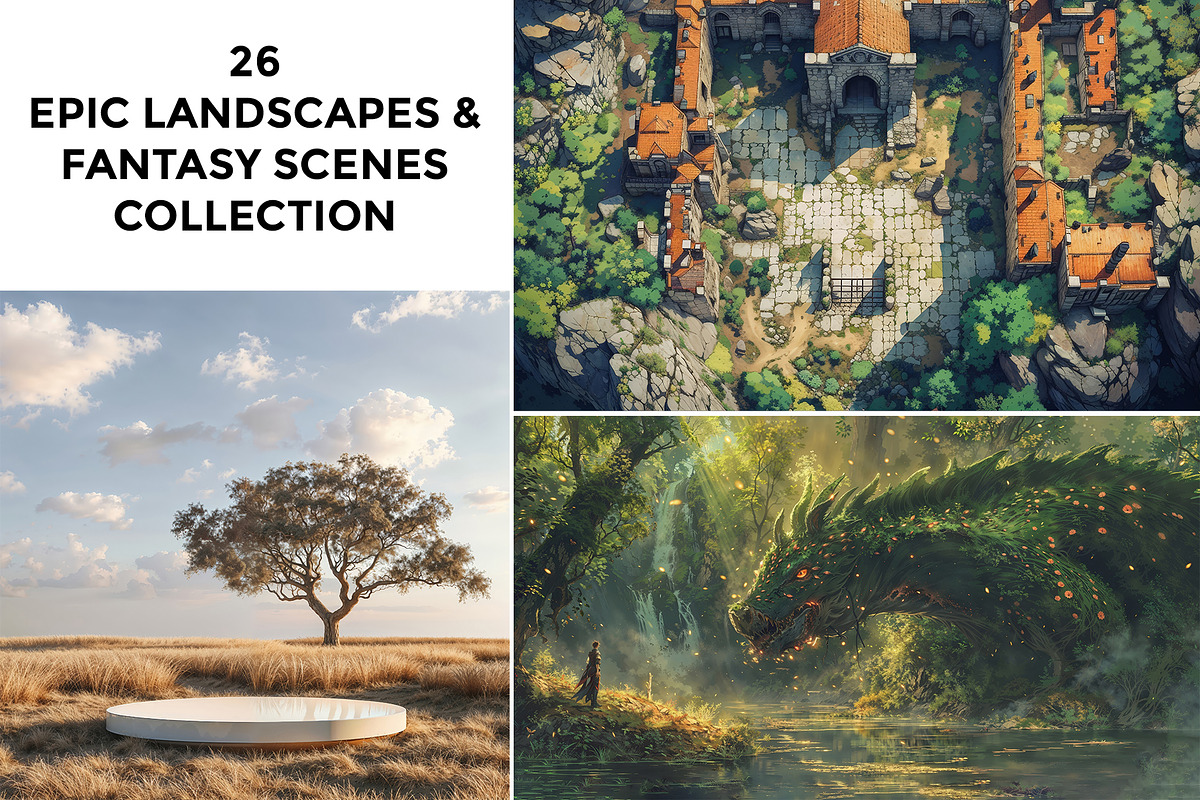 26 Epic Landscapes & Fantasy Scenes, a Photo by Hamza067 (Photo 1 of 7)