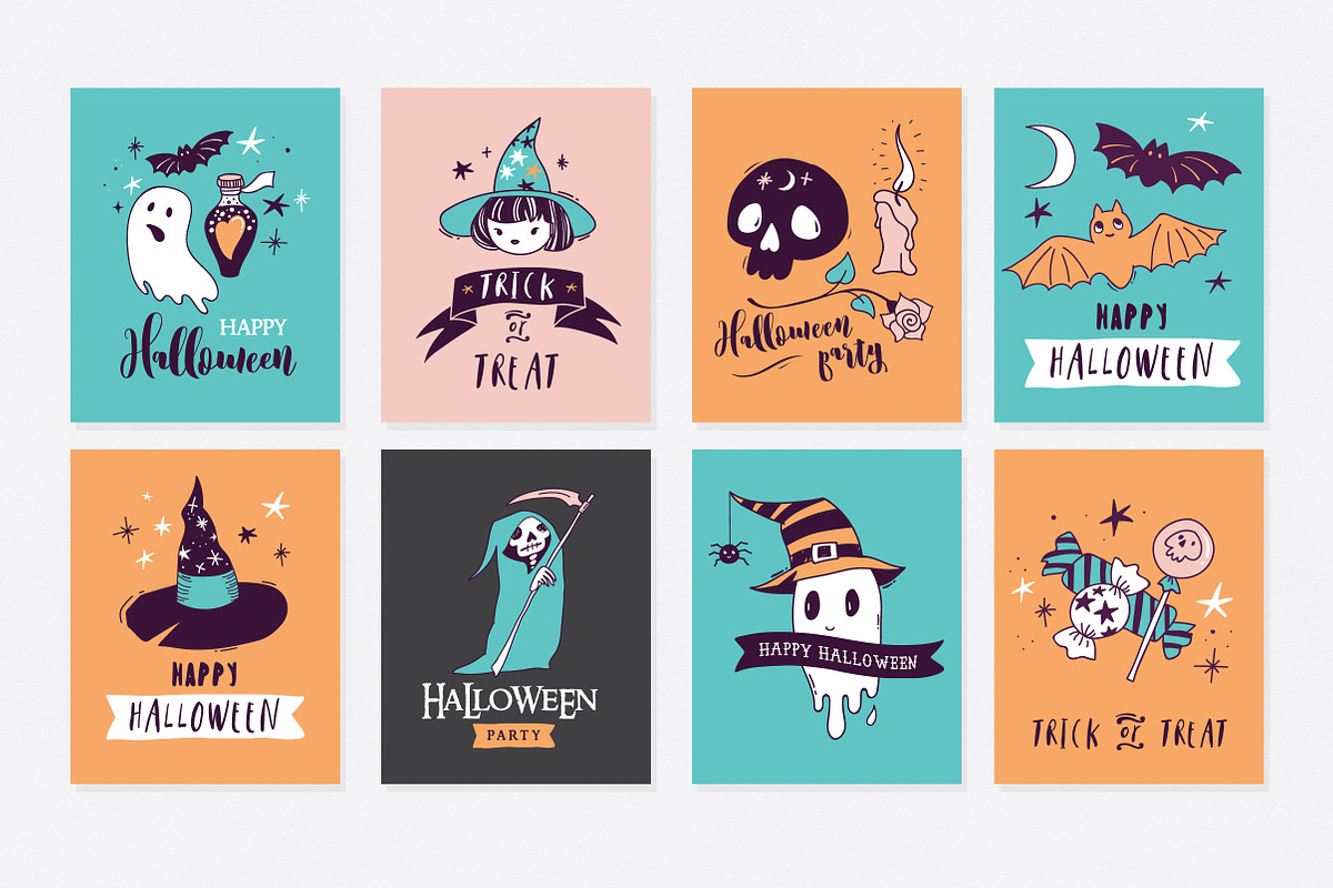 Halloween Party Collection, a Texture Illustration by Marish (Photo 2 of 7)