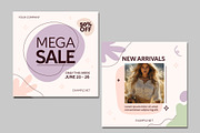 Modern Social Media Sale Banners, a Templates & Theme by studiogstock (Thumbnail 3 of 3)