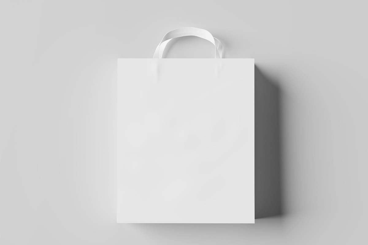 Shopping Bag Mockup Set, a Packaging Mockup by Custom.scene (Photo 3 of 13)