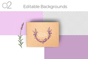4 Kraft Paper Mailing Box Packaging, a Packaging Mockup by Akrinity Digital (Thumbnail 3 of 10)
