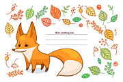 Fox vector set, an Animal Illustration by zmeizza (Thumbnail 3 of 9)