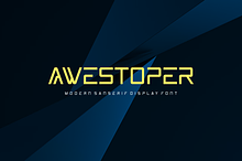 Awestoper - Font