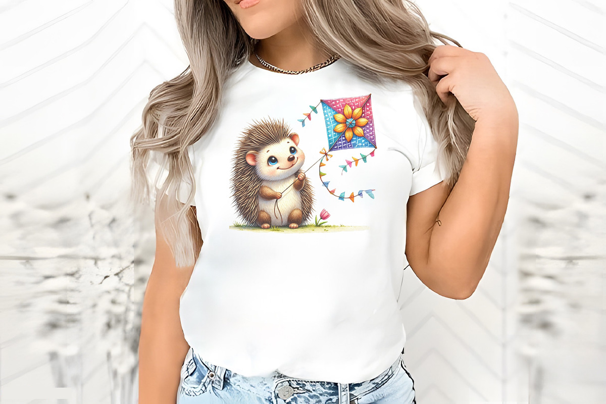 Spring Hedgehog Sublimation Clipart, an Illustration by RobertsArt (Photo 5 of 7)