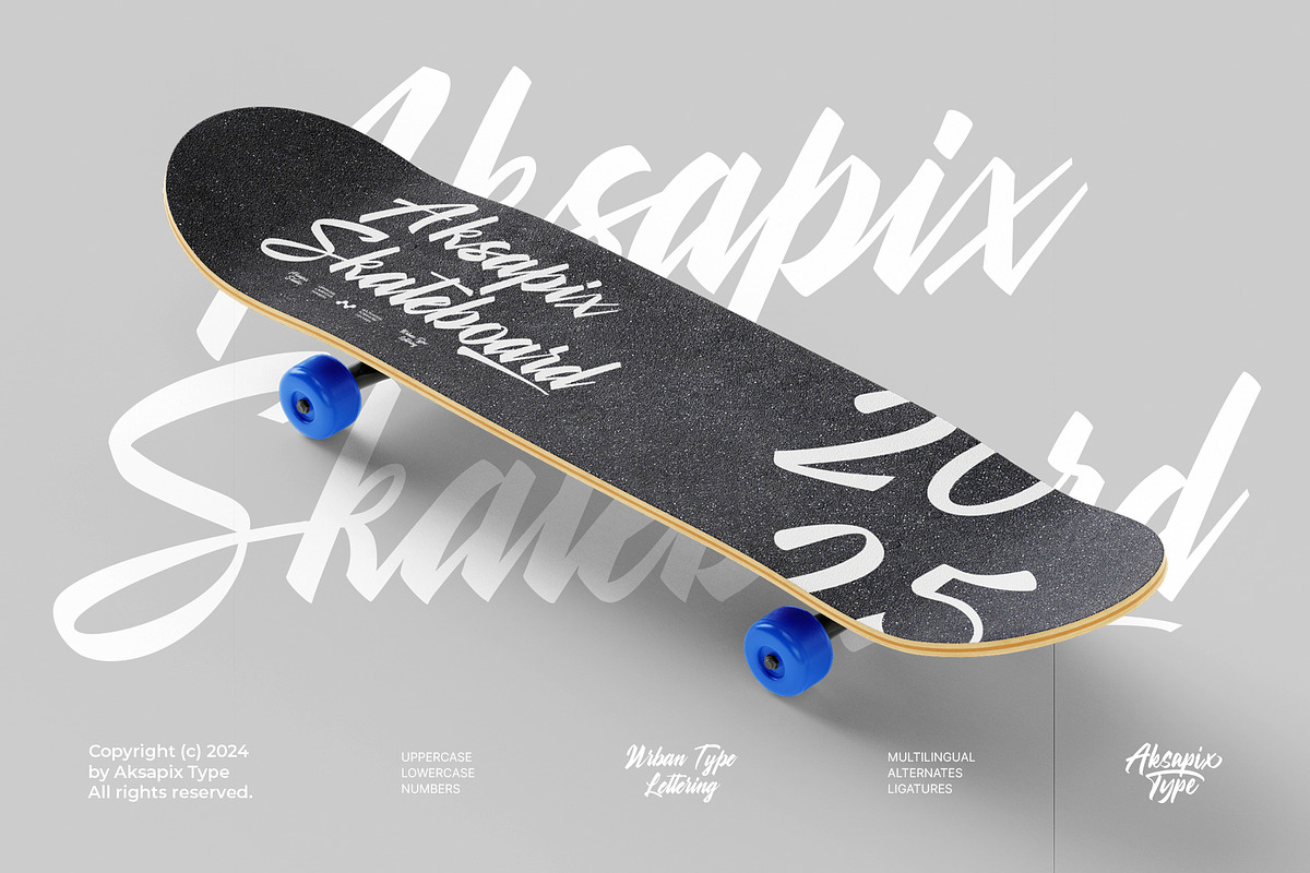 Routherghost - Urban Type Lettering, a Handwritten Font by Aksapix Studio (Photo 5 of 11)