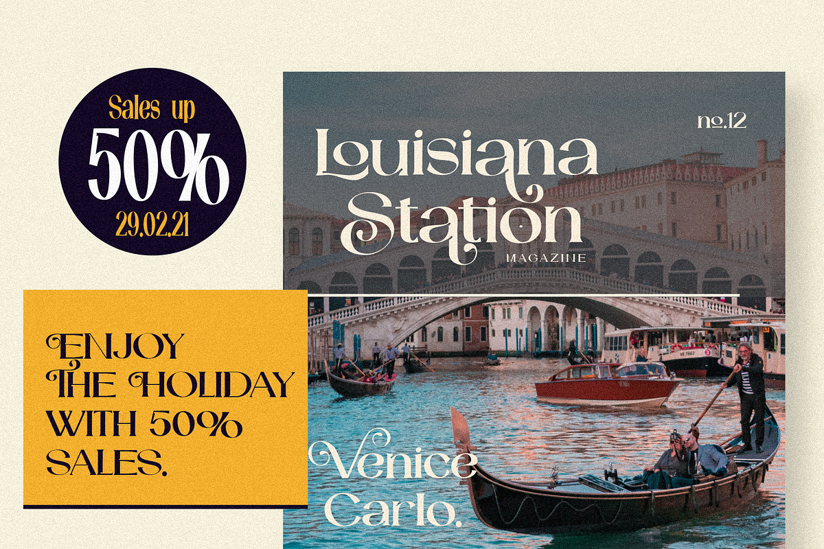 Catilde Modern Sans Serif, a Serif Font by Fortunes Co (Photo 12 of 17)