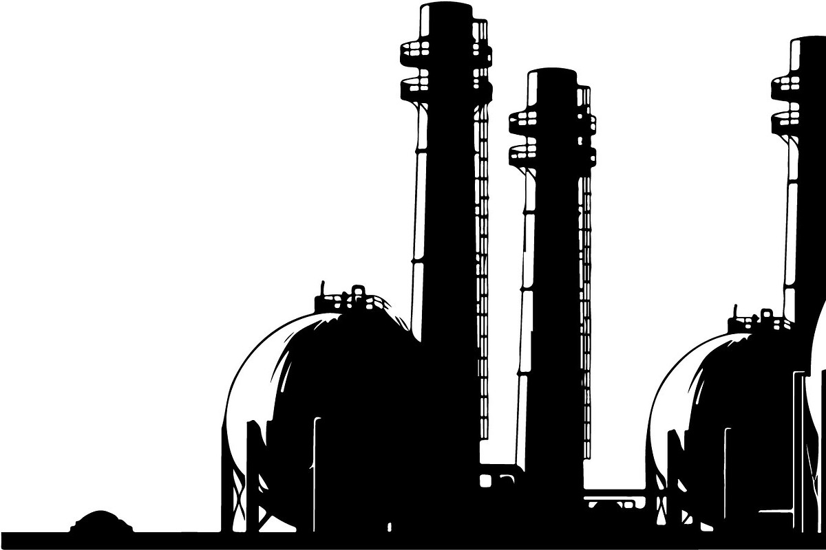 Industrial Factory Silhouette Bundle, an Illustration by Designs_River (Photo 33 of 45)