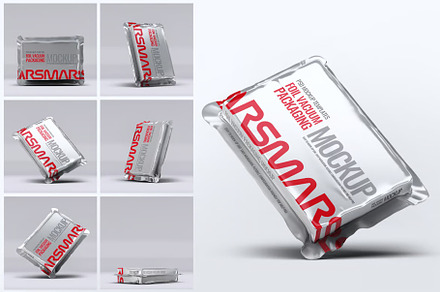 Foil Vacuum Packaging Mock-Up, a Packaging Mockup by Se٧enStudio