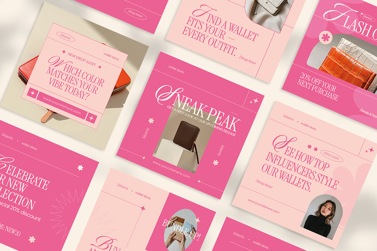 Trendy Wallet - Instagram Post, a Social Media Template by VUNIRA (Photo 2 of 3)