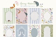 Spring Easter Frames & Illustrations, a Decorative Illustration by whiteheartdesign (Thumbnail 13 of 19)