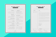 Resume / CV - Spine, a Resume Template by 3Angle (Thumbnail 3 of 5)