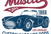 VECTOR SET OF VINTAGE CARS, an Illustration by ulasokuyucu (Thumbnail 3 of 7)