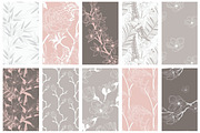 35+ Patterns & 8 Instagram Templates, a Pattern Graphic by Olya Creative (Thumbnail 7 of 14)