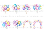 Balloon Clipart, Wedding Balloon PNG, an Object Illustration by BrushstrokeArtGB (Thumbnail 5 of 9)