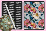Procreate Mosaic texture brushes, a Brush Add-On by Revabrush (Thumbnail 7 of 7)