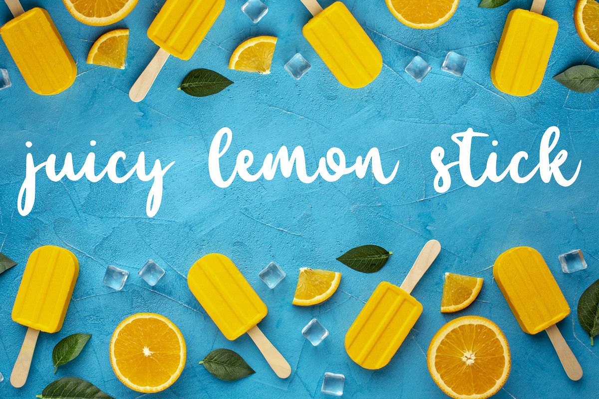 Gelico Milk, a Script Font by Abo Daniel Studio (Photo 3 of 10)
