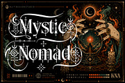 Boho Ether Typeface, a Serif Font by alit design (Thumbnail 5 of 20)