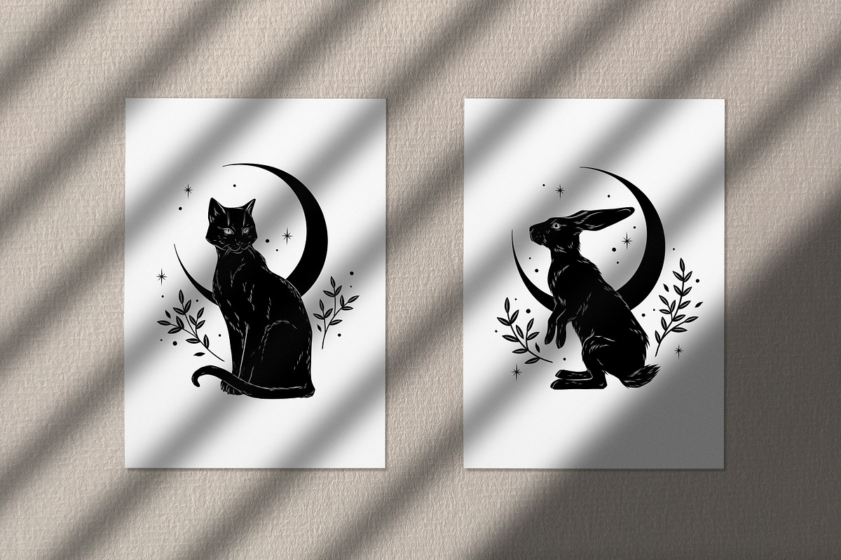 Familiar Spirits - 12 illustrations, an Animal Illustration by Croisy (Photo 5 of 7)