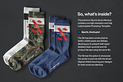 Sports Socks - Mockup, an Apparel Mockup by Studio Innate (Thumbnail 2 of 6)