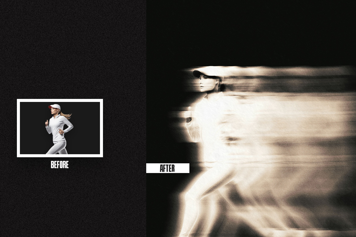 Speed Motion Square,Poster Effect, a Layer Style Add-On by iDoodle Studio (Photo 3 of 4)