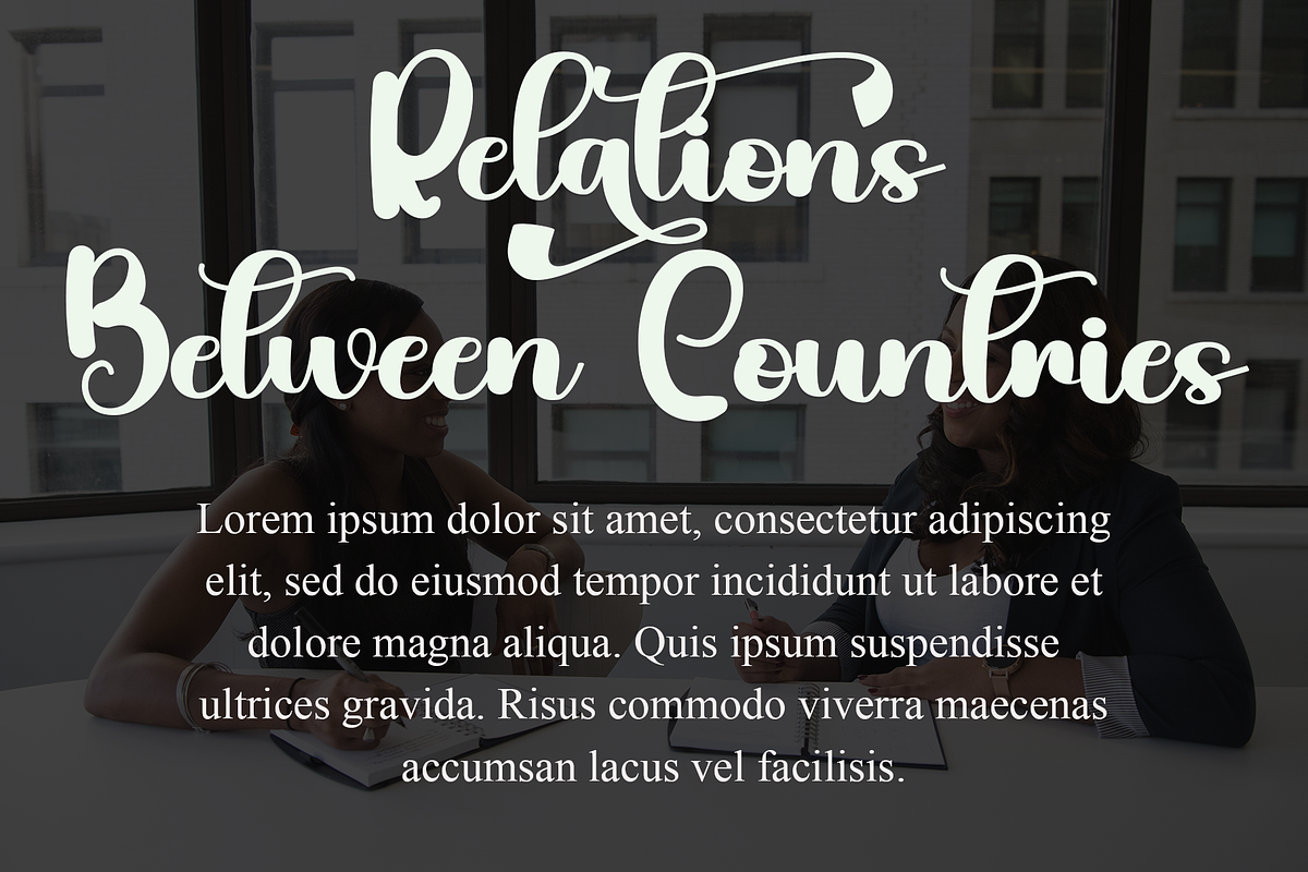 Bilateral, a Handwritten Font by InermediaSTUDIO (Photo 7 of 8)