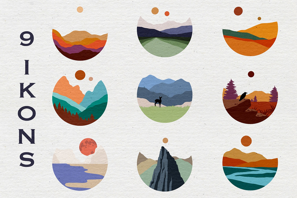 Landscape Creator, an Animal Illustration by Alina Sh (Photo 5 of 12)