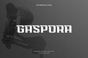 Gaspora, a Font by garismantra (Thumbnail 1 of 4)