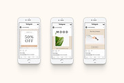 Natural | Instagram Template, a Social Media Template by January Made Design (Thumbnail 3 of 5)